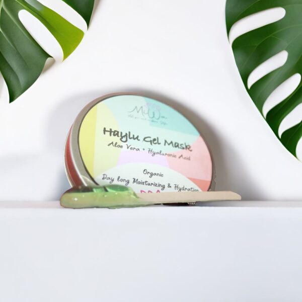 Miwa Haylu Gel Mask: Organic Hydration and Moisturizing - Image 3